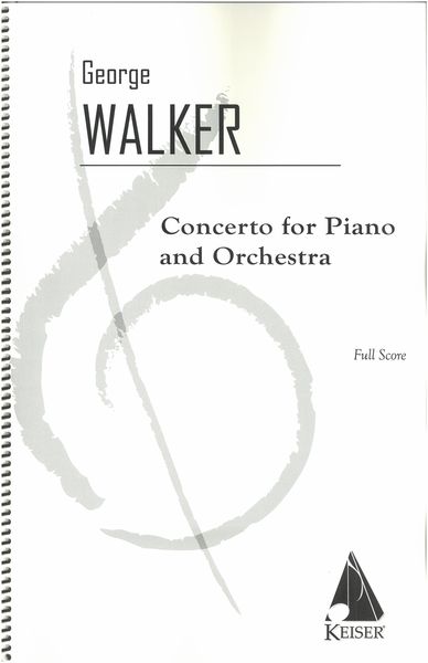 Concerto : For Piano and Orchestra (1976, Rev. 1996).