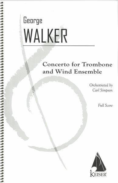 Concerto : For Trombone and Wind Ensemble / Orchestrated by Carl Simpson.