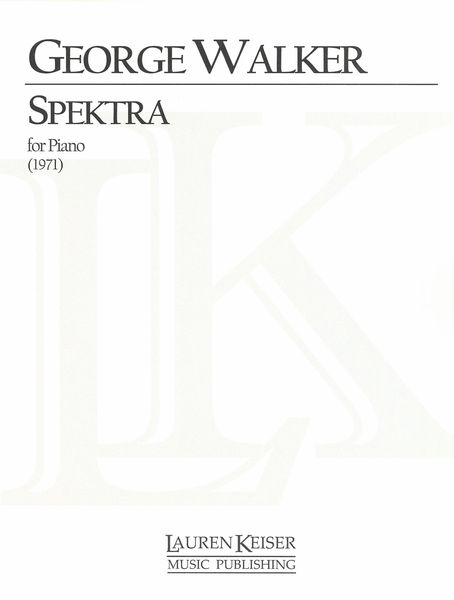 Spektra : For Piano (1971).