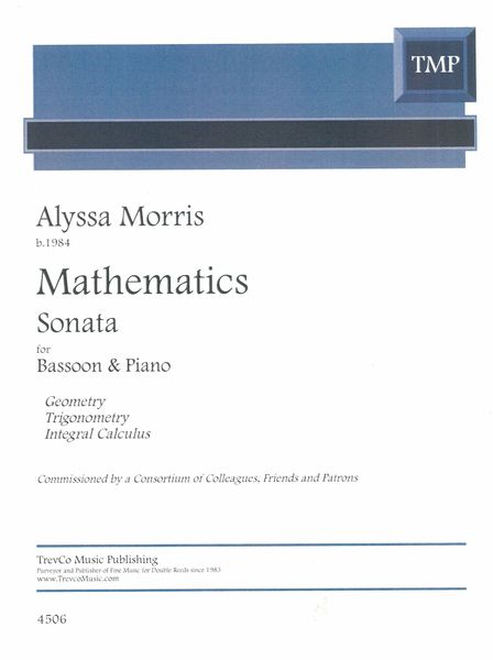 Mathematics : Sonata For Bassoon and Piano.