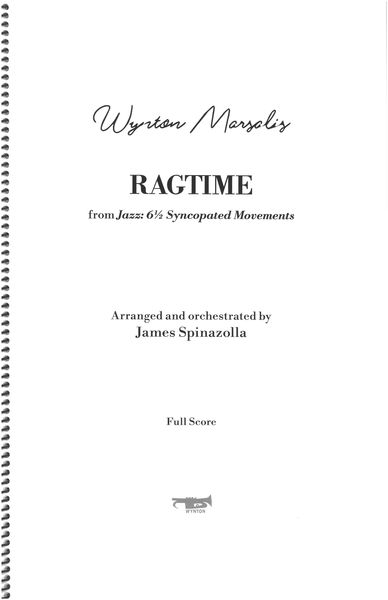 Ragtime, From Jazz - 6 1/2 Syncopated Movements : For Wind Ensemble / arr. James Spinazzola.