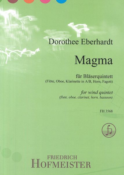 Magma : For Wind Quintet (Flute, Oboe, Clarinet, Horn, Bassoon).
