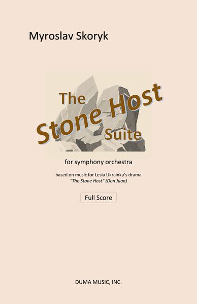 Stone Host Suite : For Symphony Orchestra (Second Edition).