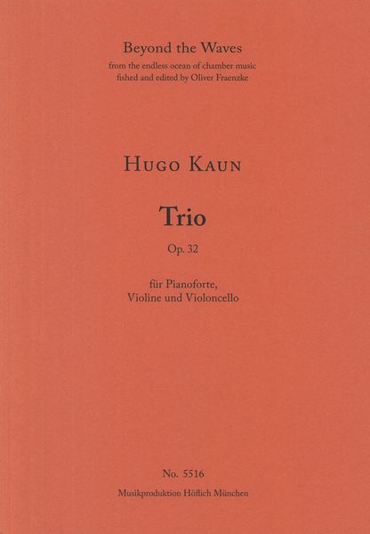 Trio, Op. 32 : Für Pianoforte, Violine und Violoncello.