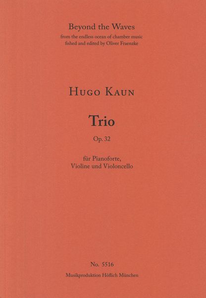Trio, Op. 32 : Für Pianoforte, Violine und Violoncello.