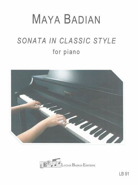 Sonata In Classic Style : For Piano (2017).