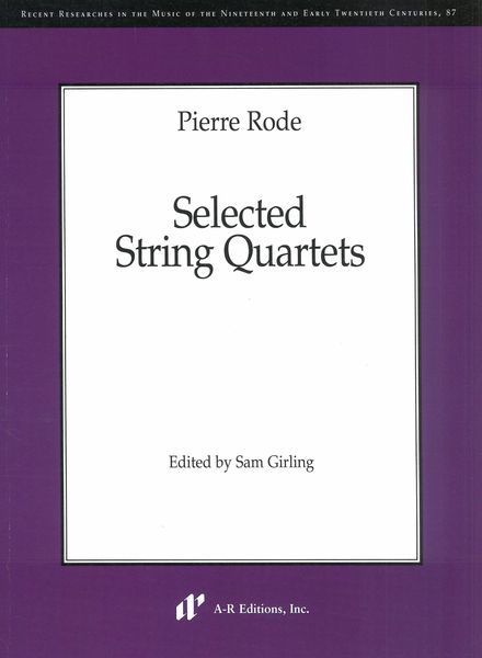 Selected String Quartets / edited by Sam Girling.