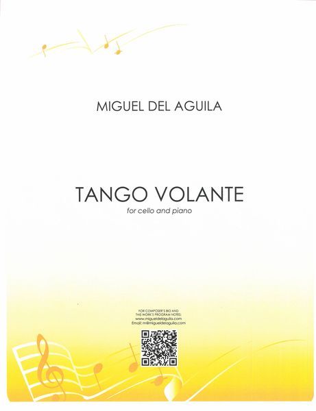 Tango Volante, Op. 133 : For Cello and Piano (2022).