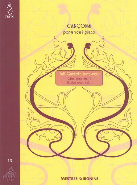 Cançons : Per A Veu I Piano.
