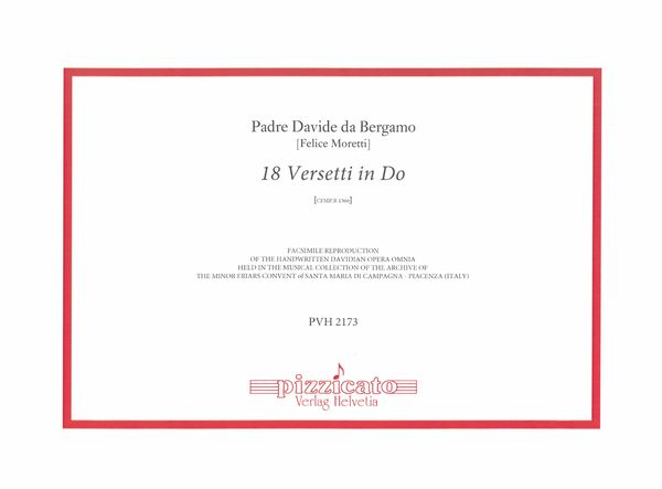 18 Versetti In Do, Cfmp.R 1366.
