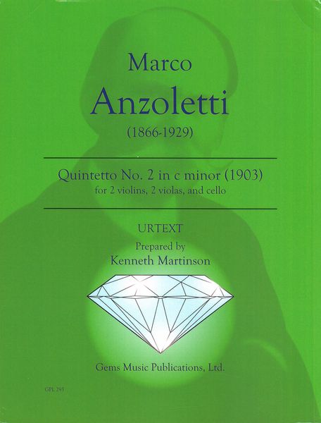 Quintetto No. 2 In C Minor : For 2 Violins, 2 Violas & Cello (1903) / Prepared by Kenneth Martinson.
