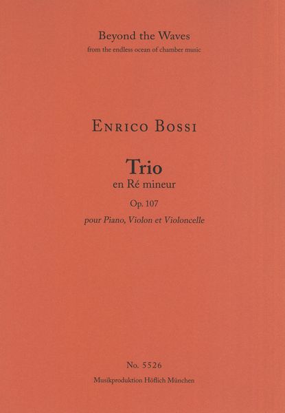 Trio En Ré Mineur, Op. 107 : Pour Piano, Violon et Violoncelle.