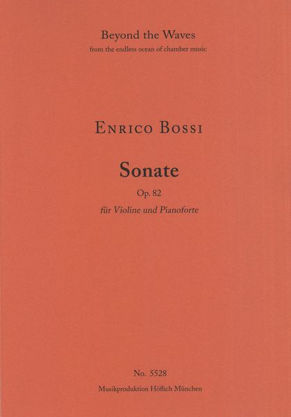 Sonate, Op. 82 : Für Violine und Pianoforte.