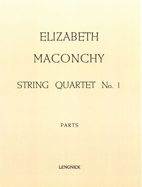 String Quartet No. 1.