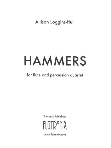 Hammers : For Flute and Percussion Quartet (2012).