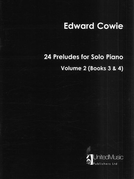 24 Preludes : For Solo Piano - Volume 2 (Books 3 & 4).