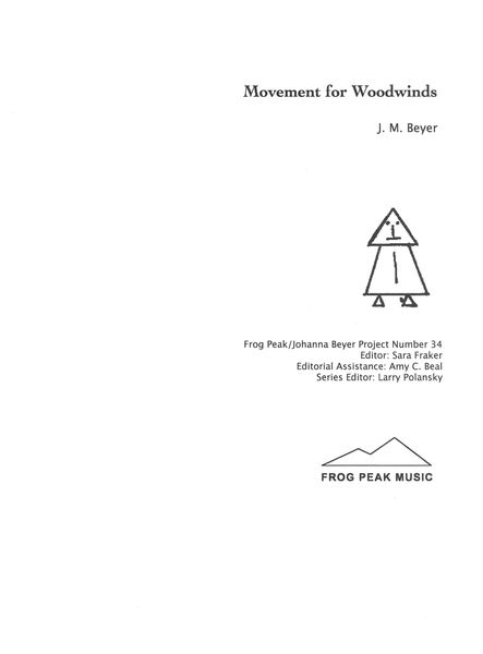 Movement : For Woodwinds / edited by Sara Fraker.