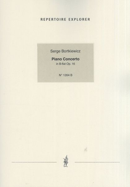 Konzert B-Dur, Op. 16 : Für Klavier und Orchester - reduction For Two Pianos.