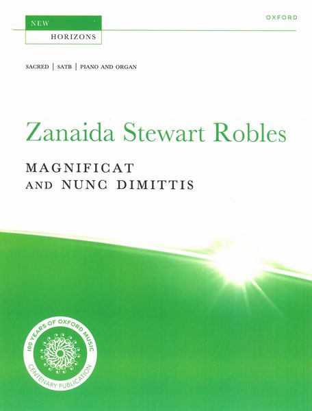 Magnificat and Nunc Dimittis : For SATB, Piano and Organ.