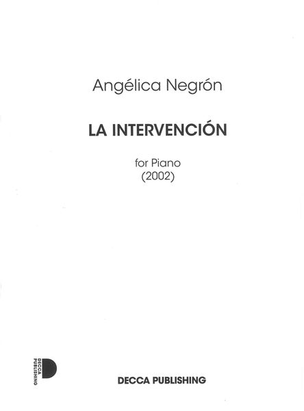 La Intervención : For Piano (2002).