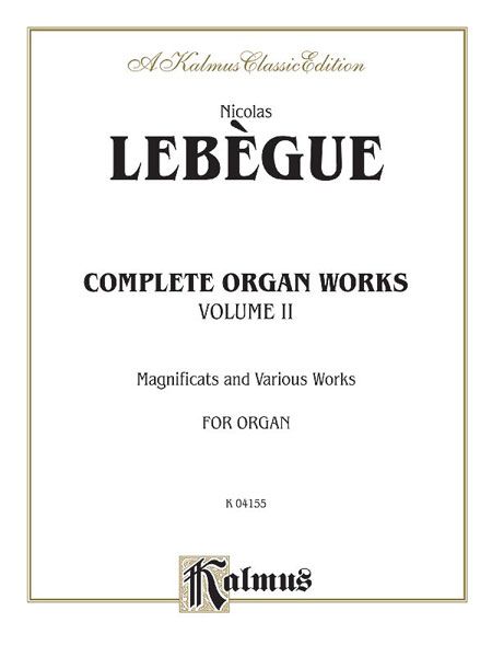 Complete Organ Works, Vol. 2.