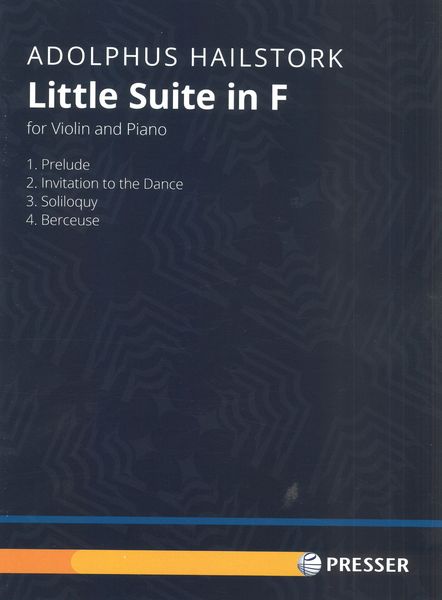 Little Suite In F : For Violin and Piano (2019).