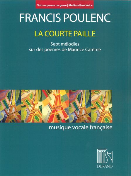 La Courte Paille : For Medium/Low Voice and Piano.