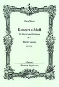 Concerto In A Minor, Op. 7 : For Piano and Orchestra - Piano reduction.
