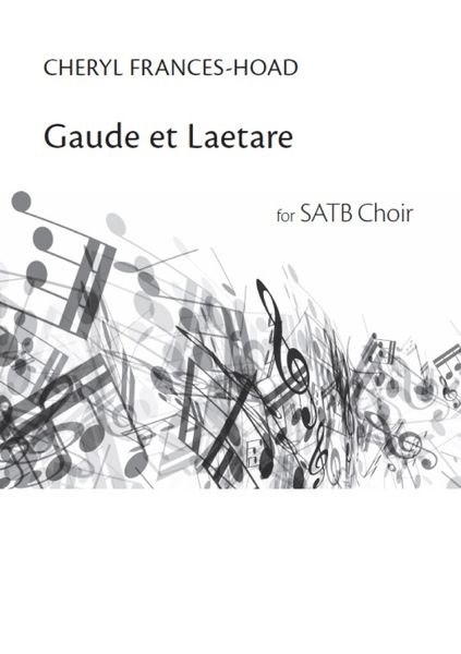 Gaude et Laetare : For SATB Choir.