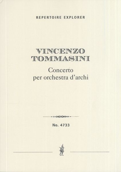 Concerto : Per Orchestra d'Archi.
