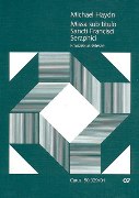 Missa Sub Titulo Sancti Francisci Seraphici, MH 826 : For Soli SATB, Mixed Choir and Orchestra.