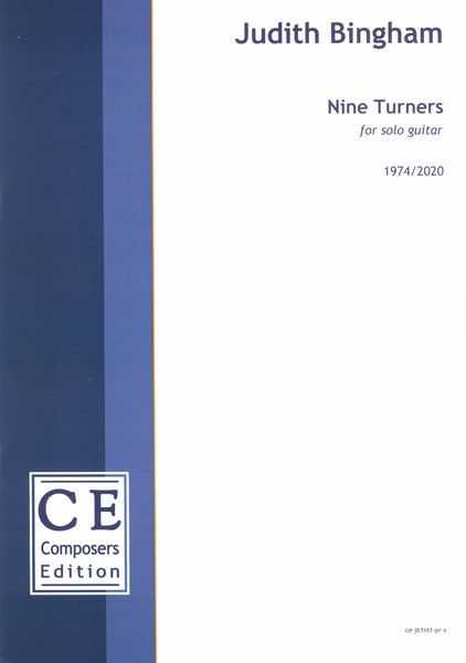 Nine Turners : For Solo Guitar (1974/2020) [Download].