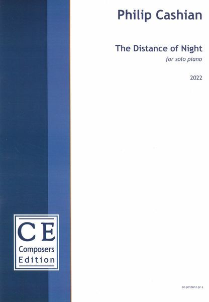 Distance of Night : For Solo Piano (2022) [Download].