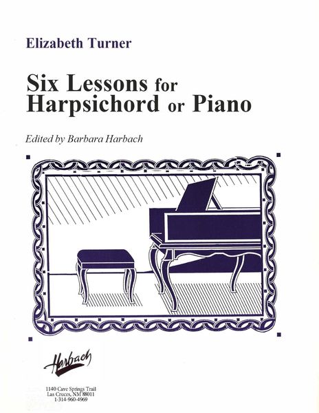 Six Lessons For Harpsichord Or Piano / Edited By Barbara Harbach [Download].