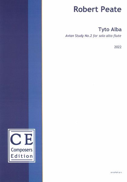 Tyto Alba - Avian Study No. 2 : For Solo Alto Flute (2022) [Download].