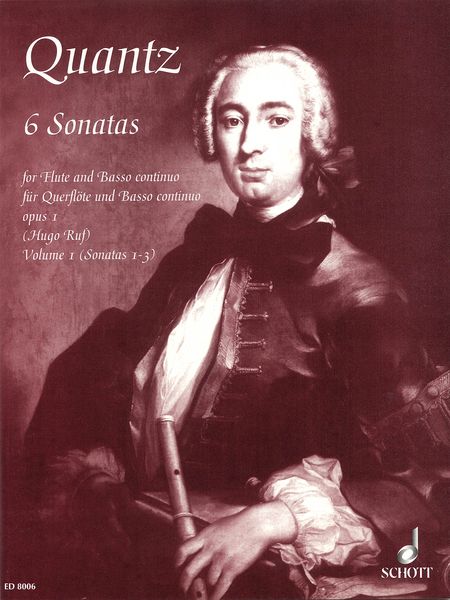 Six Sonatas For Flute and Basso Continuo, Vol. 1.