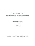 Grand Slam - In Memory of Jackie Robinson : For Small Orchestra (1993).