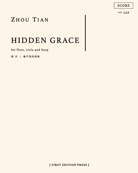 Hidden Grace : For Flute, Viola and Harp (2023).