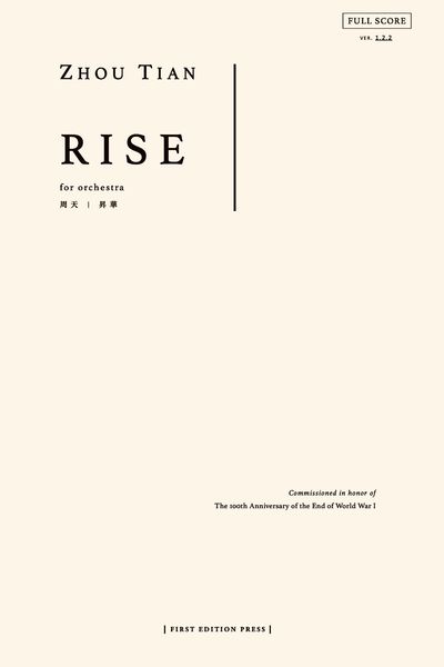 Rise : For Orchestra (2018).