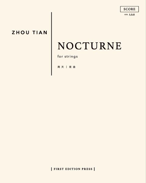 Nocturne : For String Orchestra (2003).