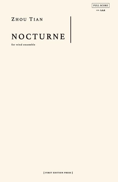 Nocturne : For Wind Ensemble (2021).
