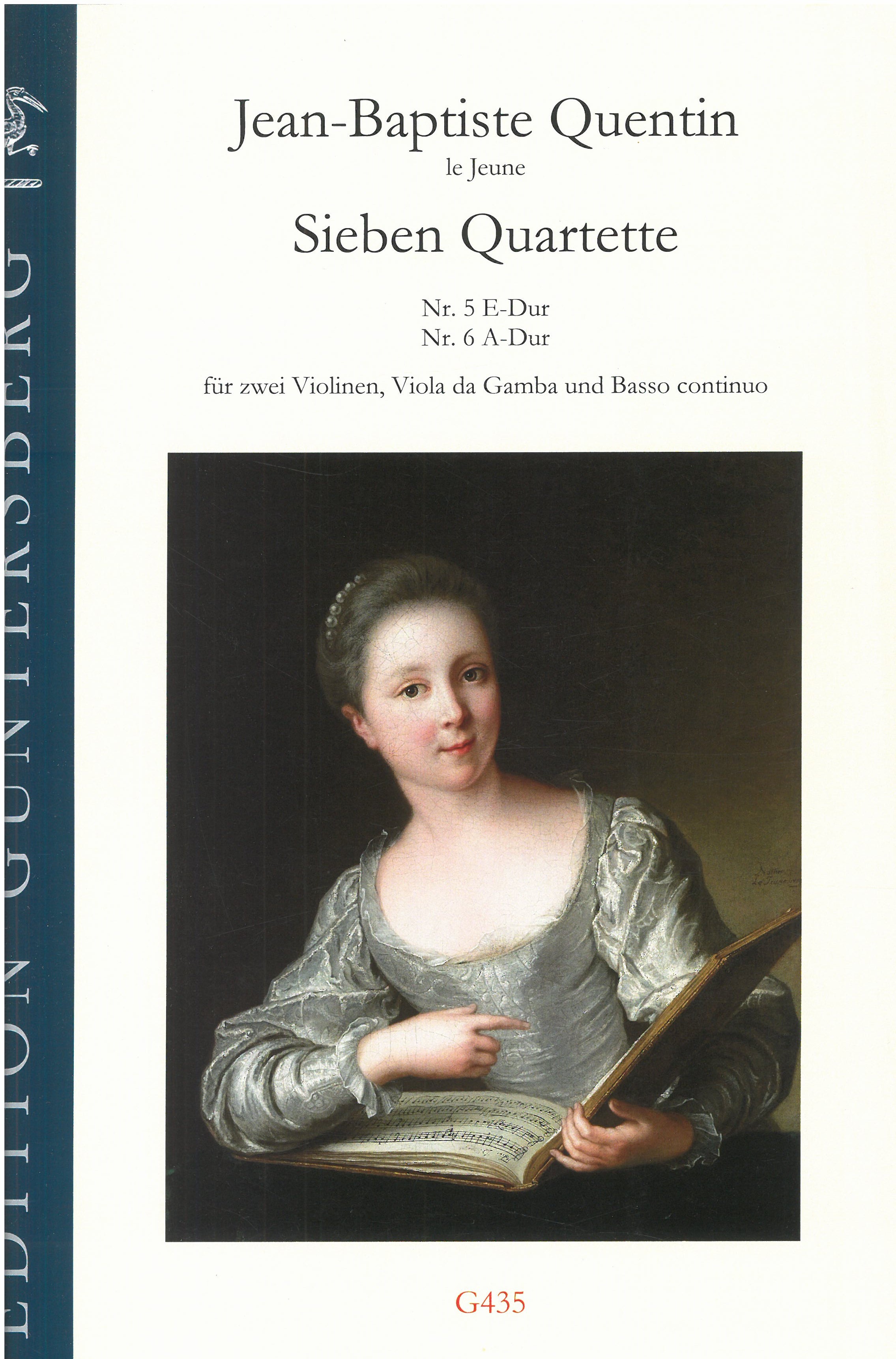 Sieben Quartette, Nr. 5 und 6 : Für Zwei Violinen, Viola Da Gamba und Basso Continuo.