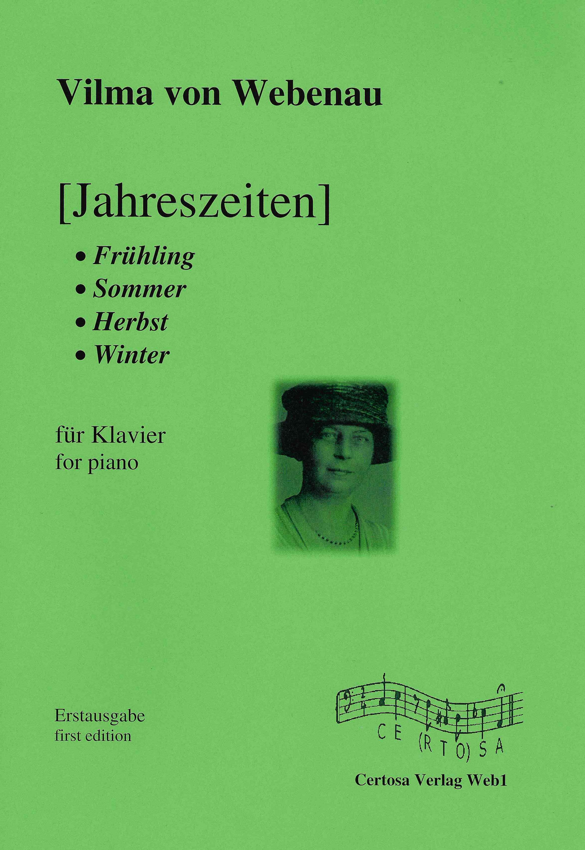 Die Jahreszeiten : Für Klavier / edited by Dieter Michael Backes.