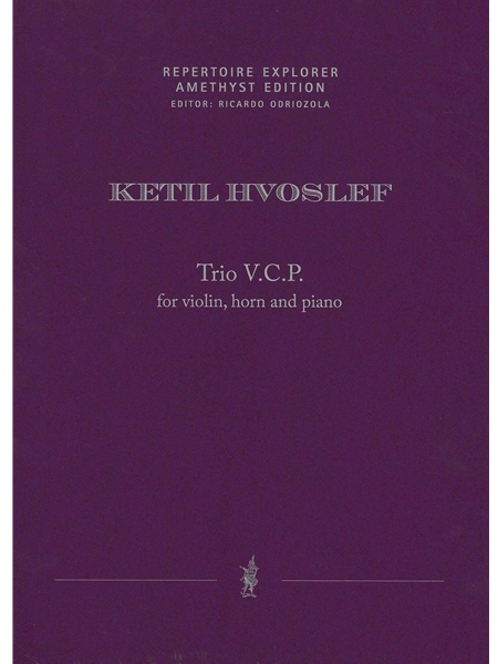 Trio V.C.P. : For Violin, Horn and Piano (2014-15).