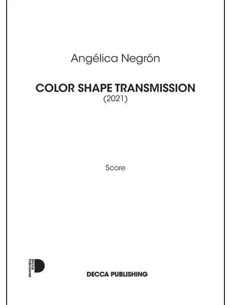 Color Shape Transmission : For Orchestra (2021).