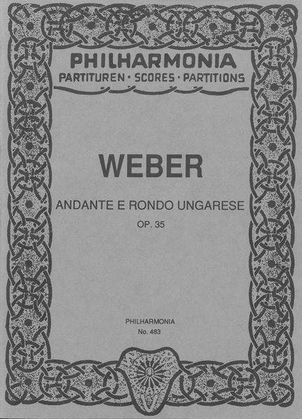 Andante E Rondo Ungarese, Op. 35.