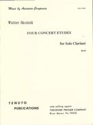 Four Concert Etudes : For Solo Clarinet (1989).