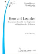 Hero und Leander : Dramatic Scene For Solo Voice With Orchestral Accompaniment.