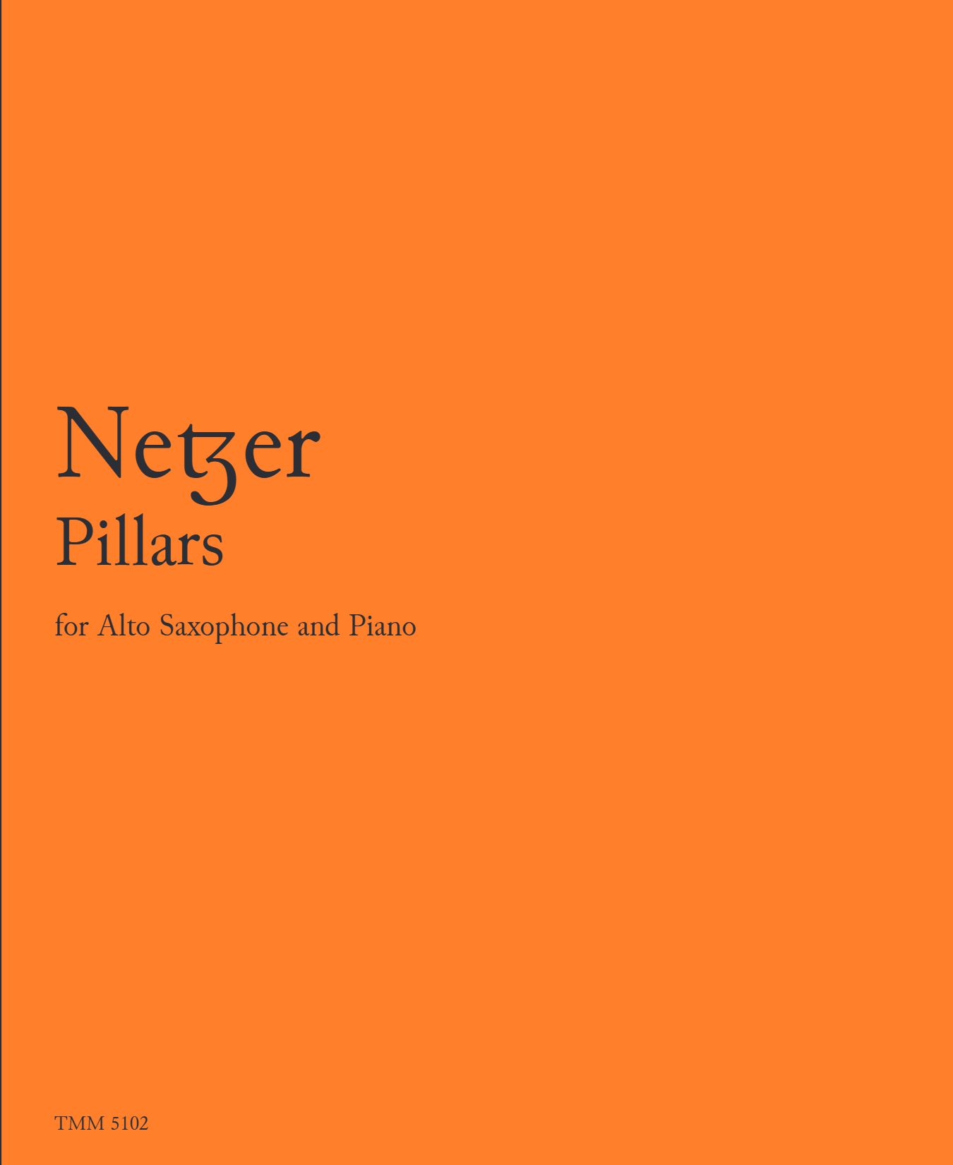 Pillars : For Alto Saxophone and Piano (2014).