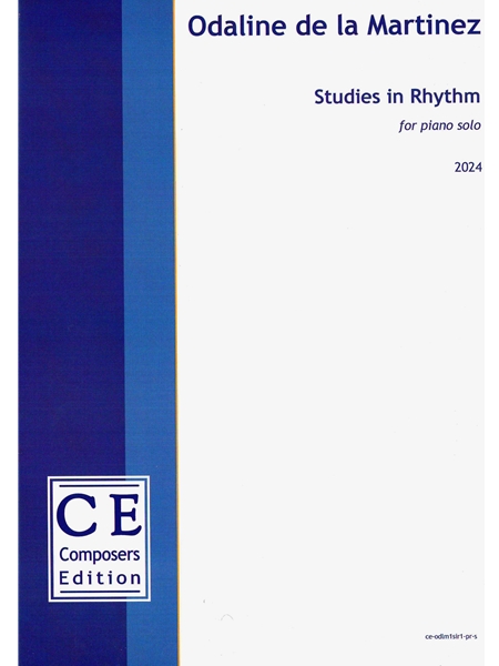 Studies In Rhythm : For Piano Solo (2024).